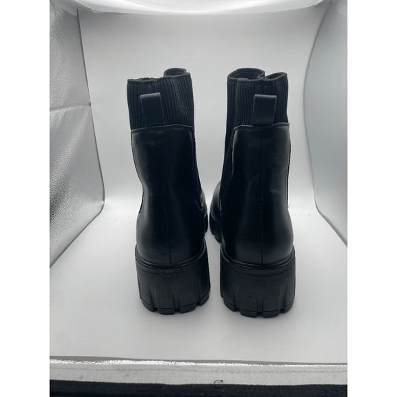 CUSHIONAIRE Women's STRETCH slip on Chelsea boot, Black 11 - Picture 3 of 6